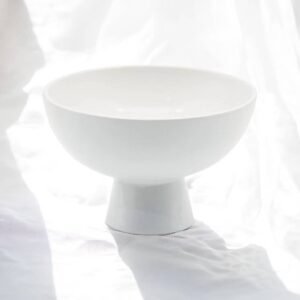 Floral Compote Vase – Modern Pedestal Vase Compote
